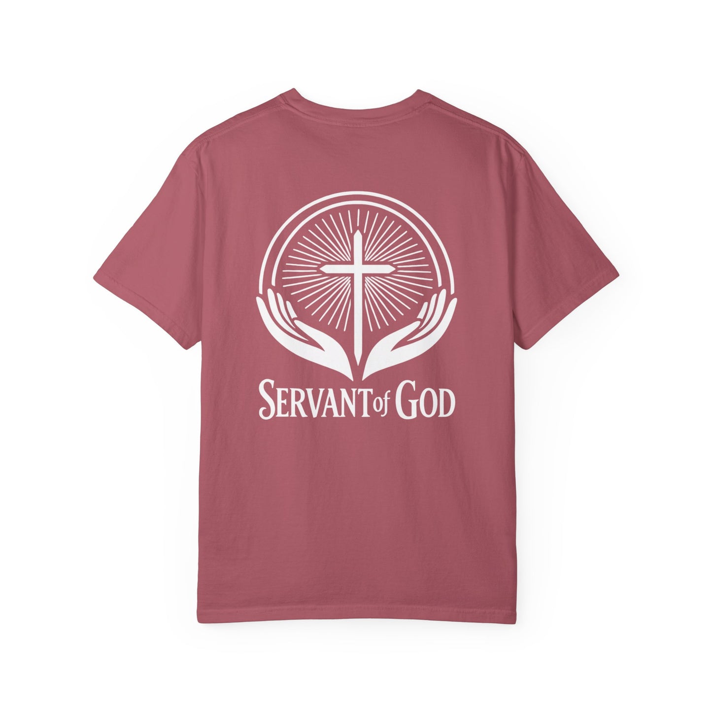 Servant of God T-Shirt — Cross & Praying Hands Faith Tee