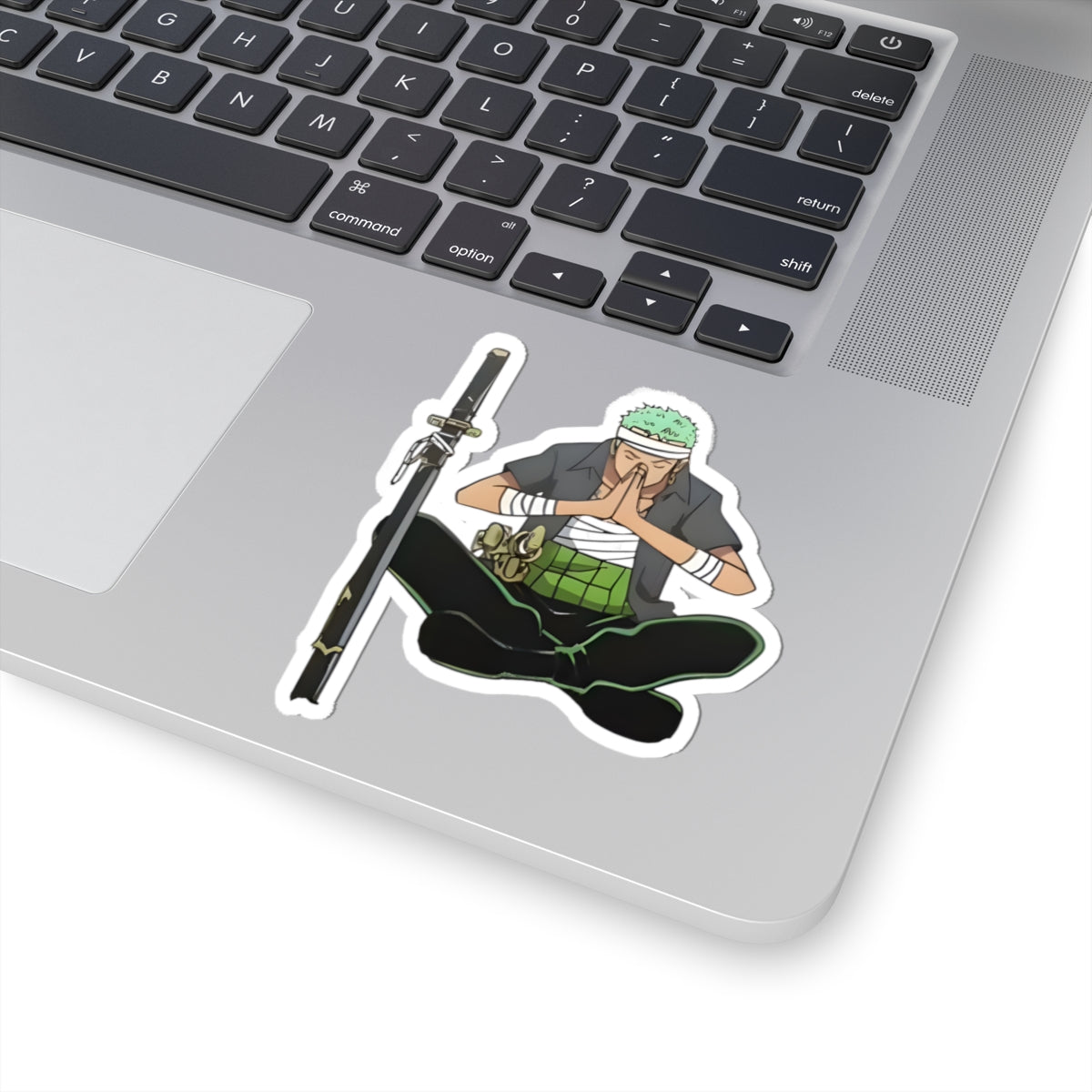 Prayer Warrior Zoro Anime Sticker -Decorative Decal