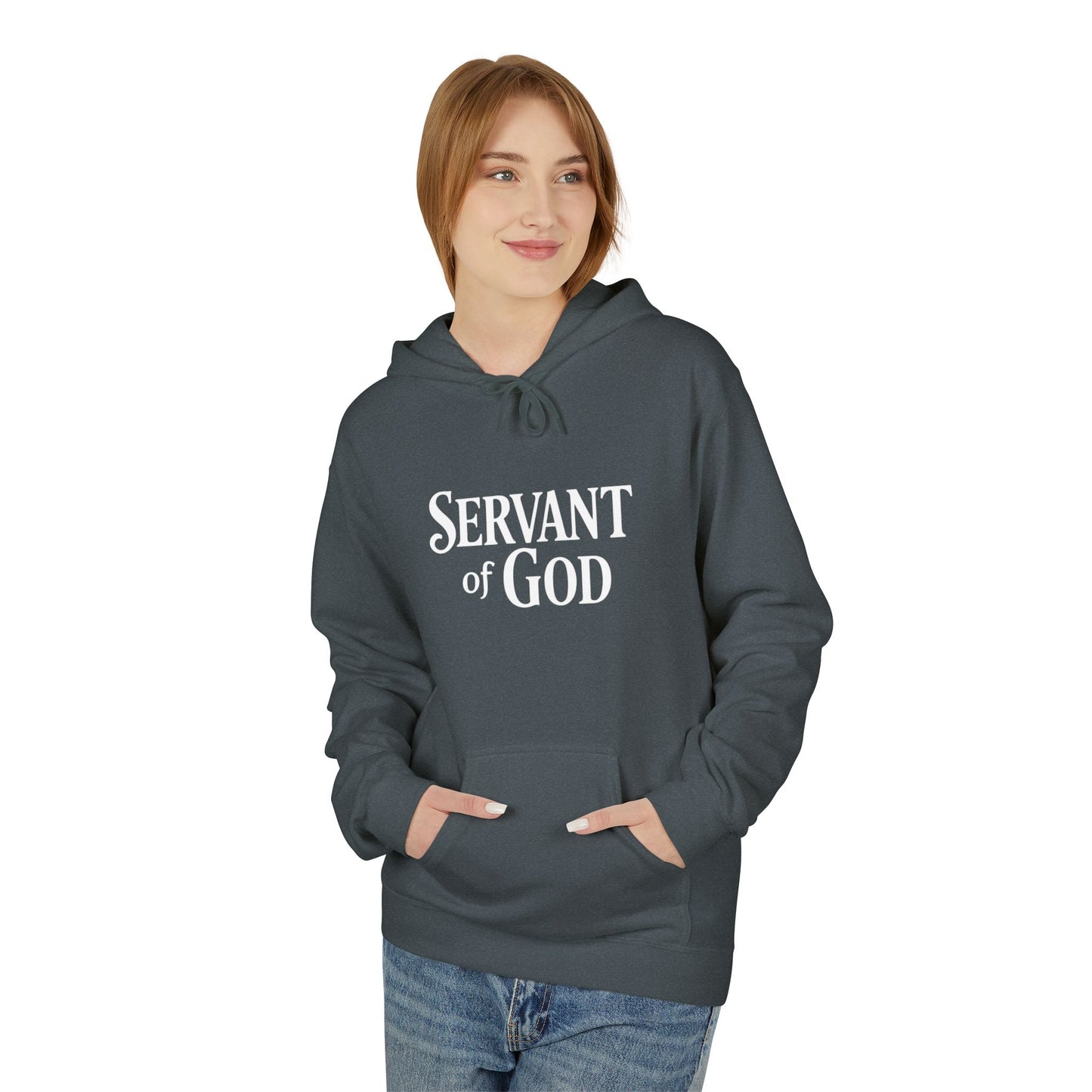 Servant of God™ Hoodie — Lord’s Prayer (white text)