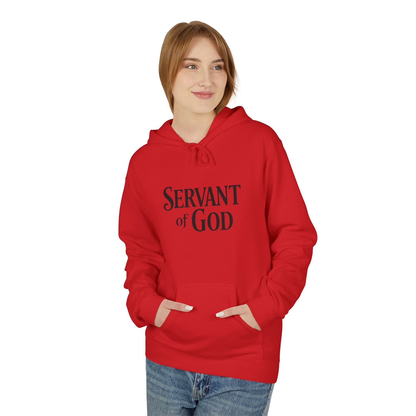 Servant of God™ Hoodie — Lord's Prayer (black text)