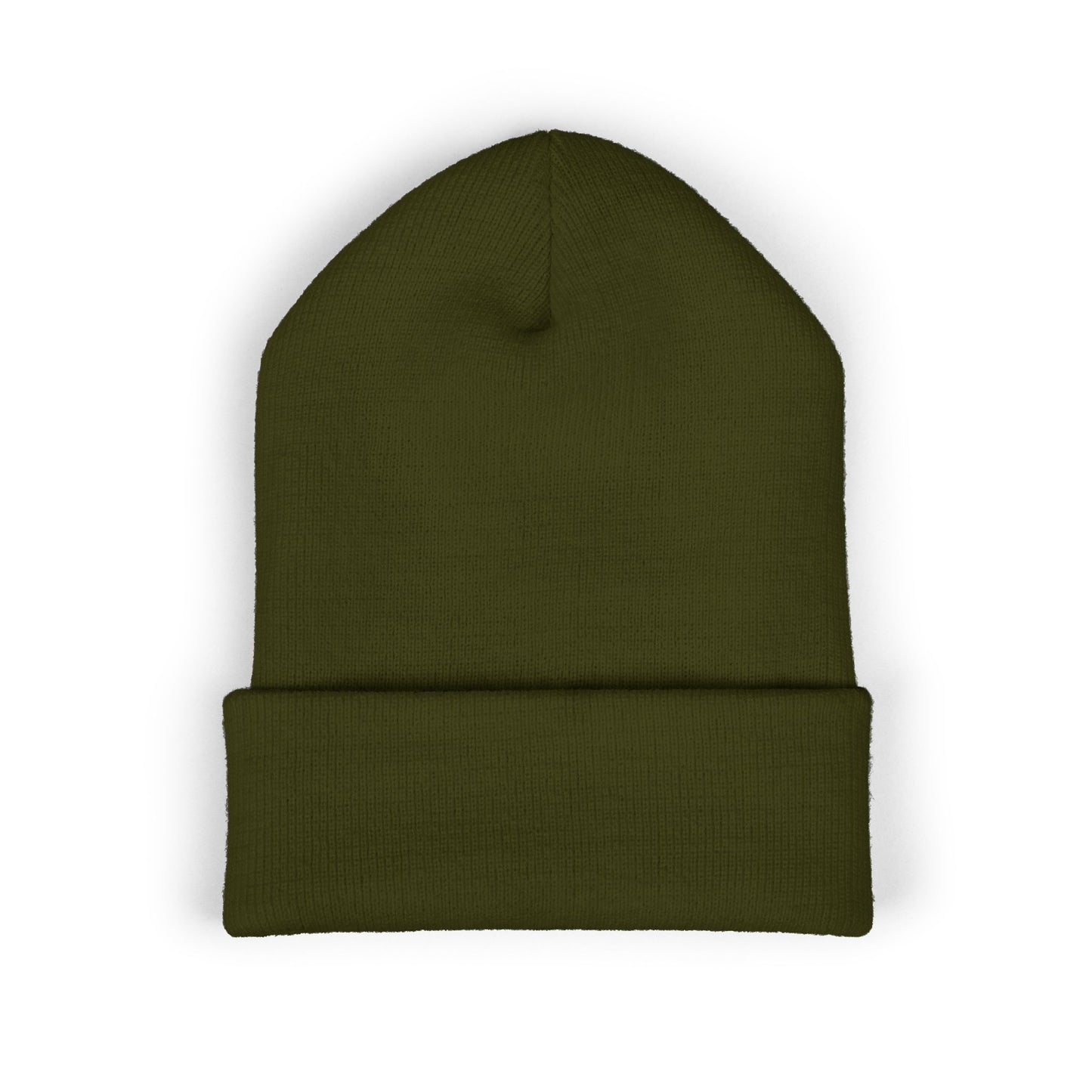Servant of God™ Embroidered Beanie — Minimalist (white text)