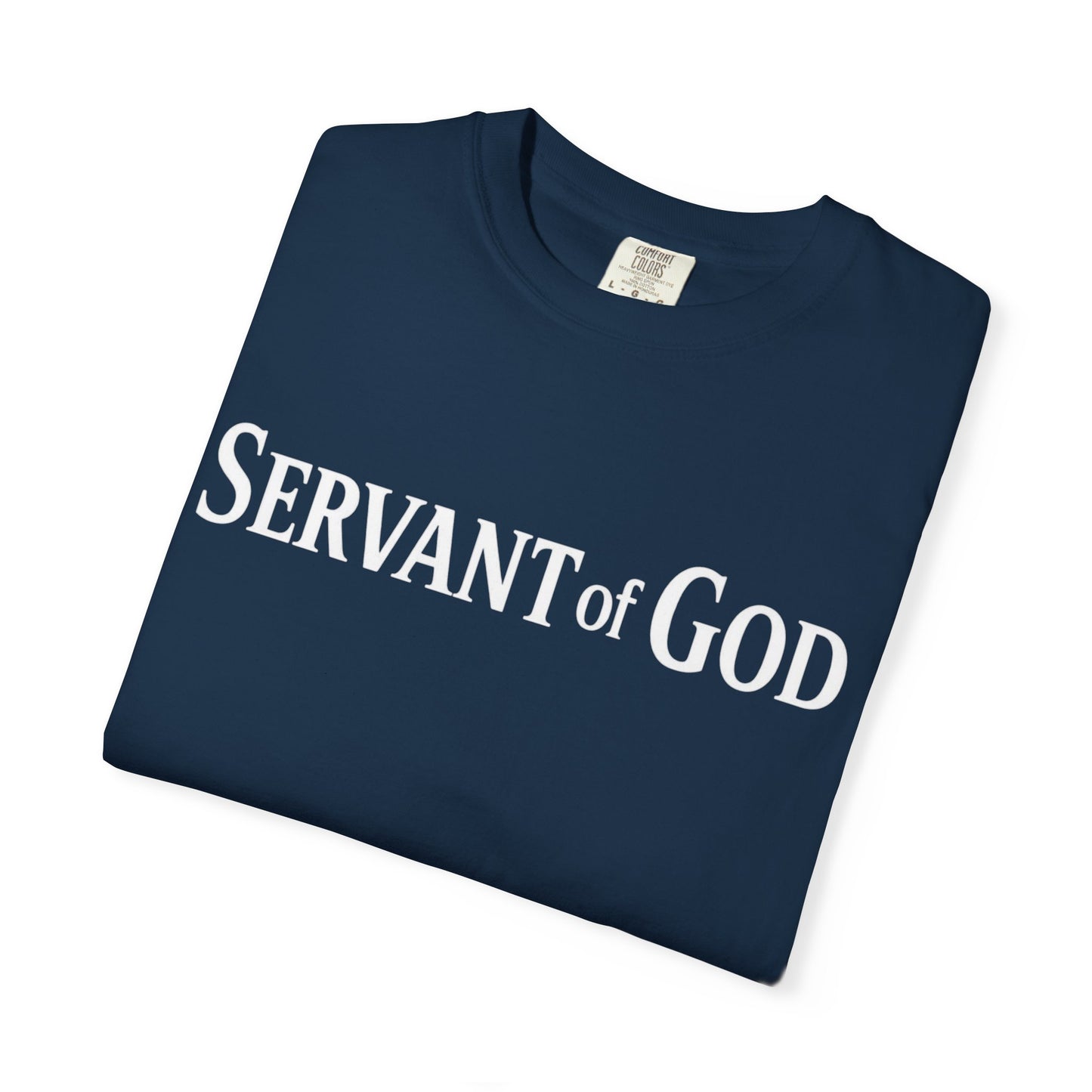 Servant of God T-Shirt — Cross & Praying Hands Faith Tee