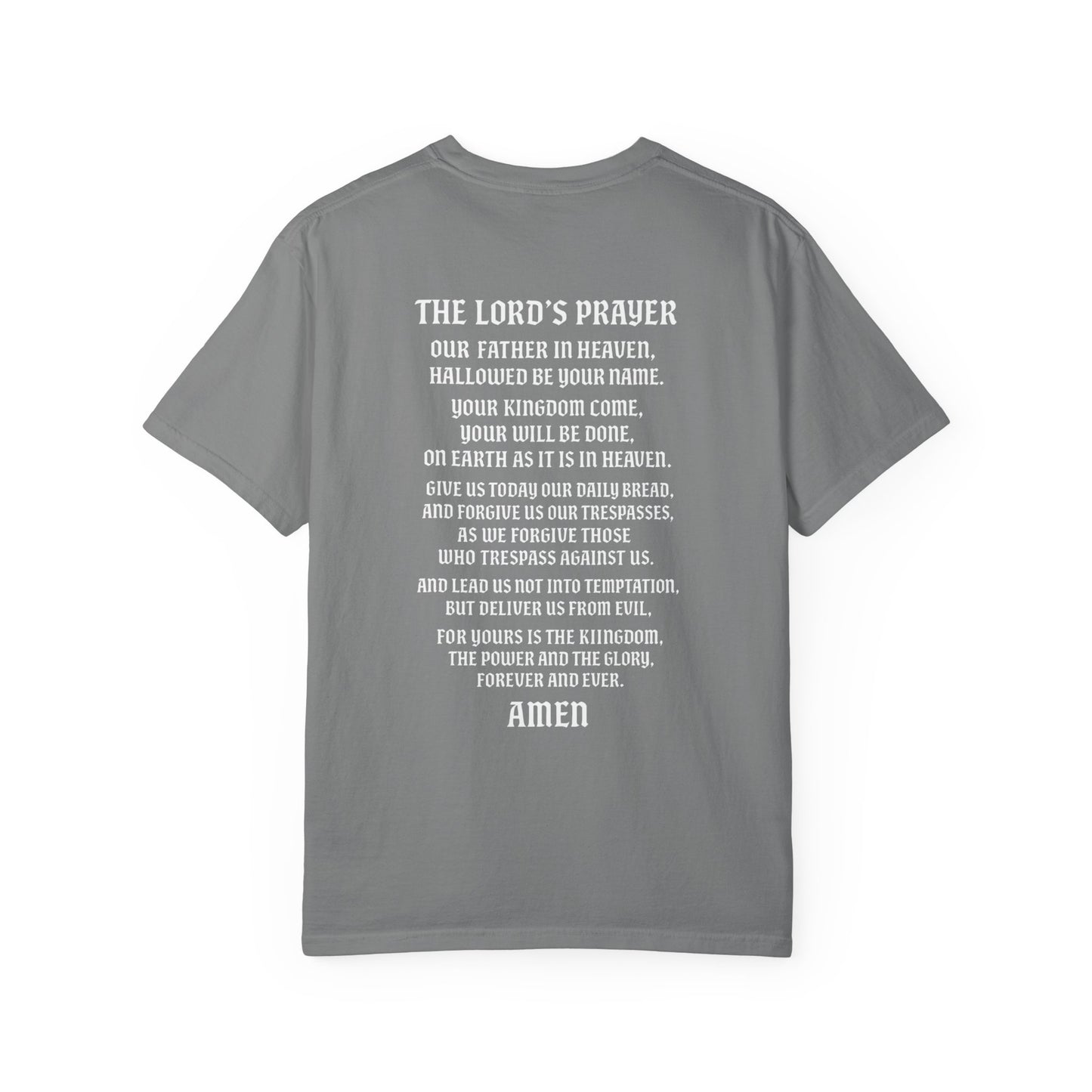 Lord’s Prayer T-Shirt — Servant of God™ Faith Tee