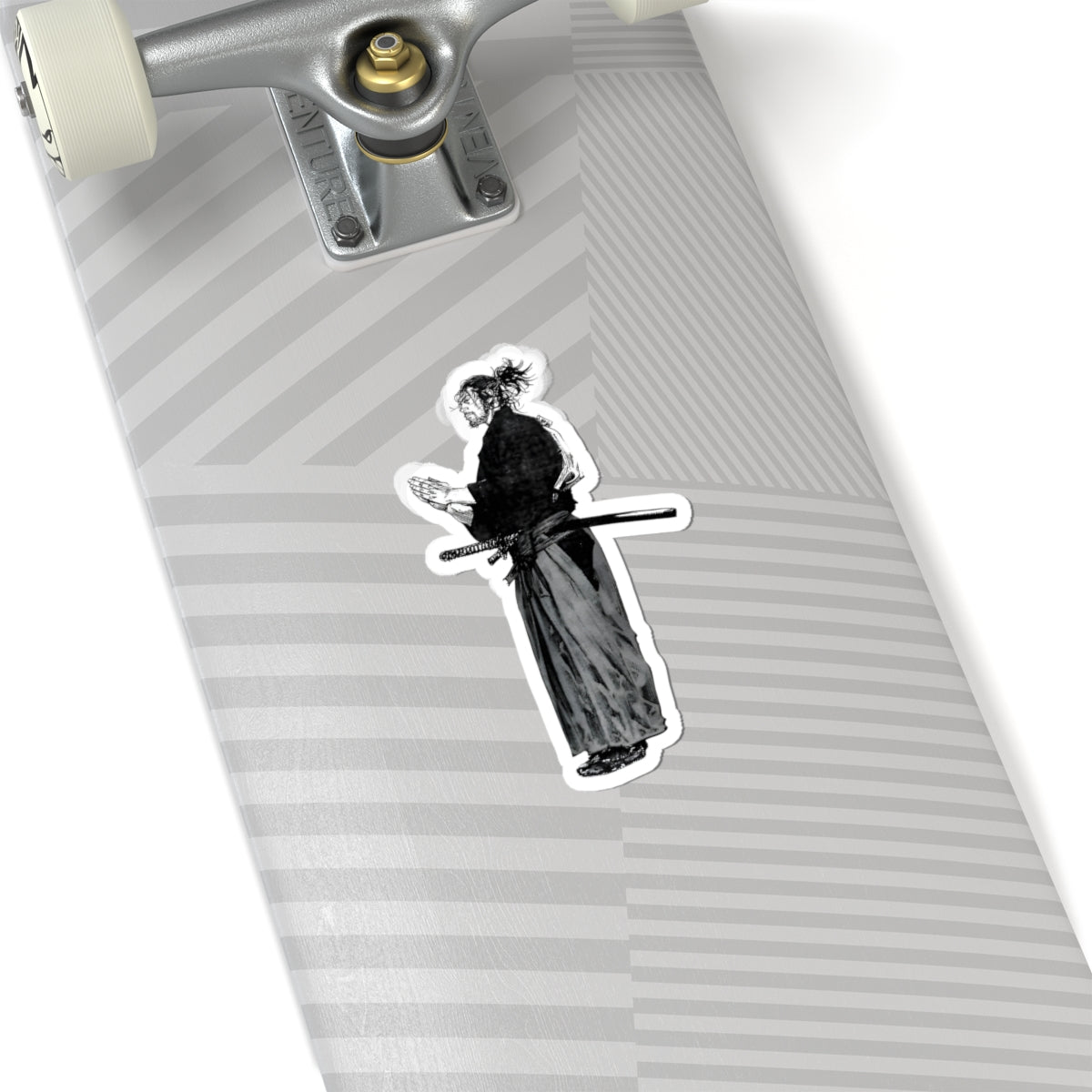 Prayer Warrior Sticker — Musashi Samurai