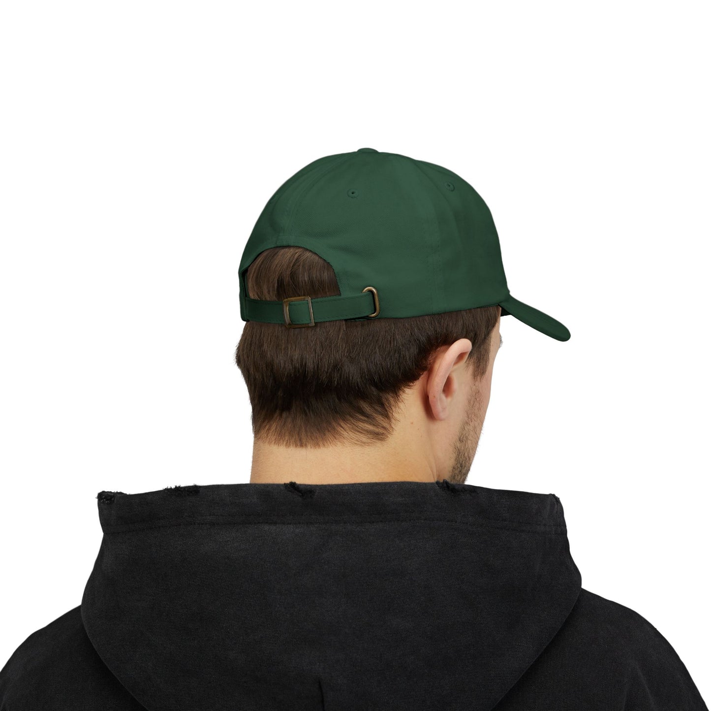 Servant of God™ Dad Cap — Minimalist Christian Embroidered Hat (white text)