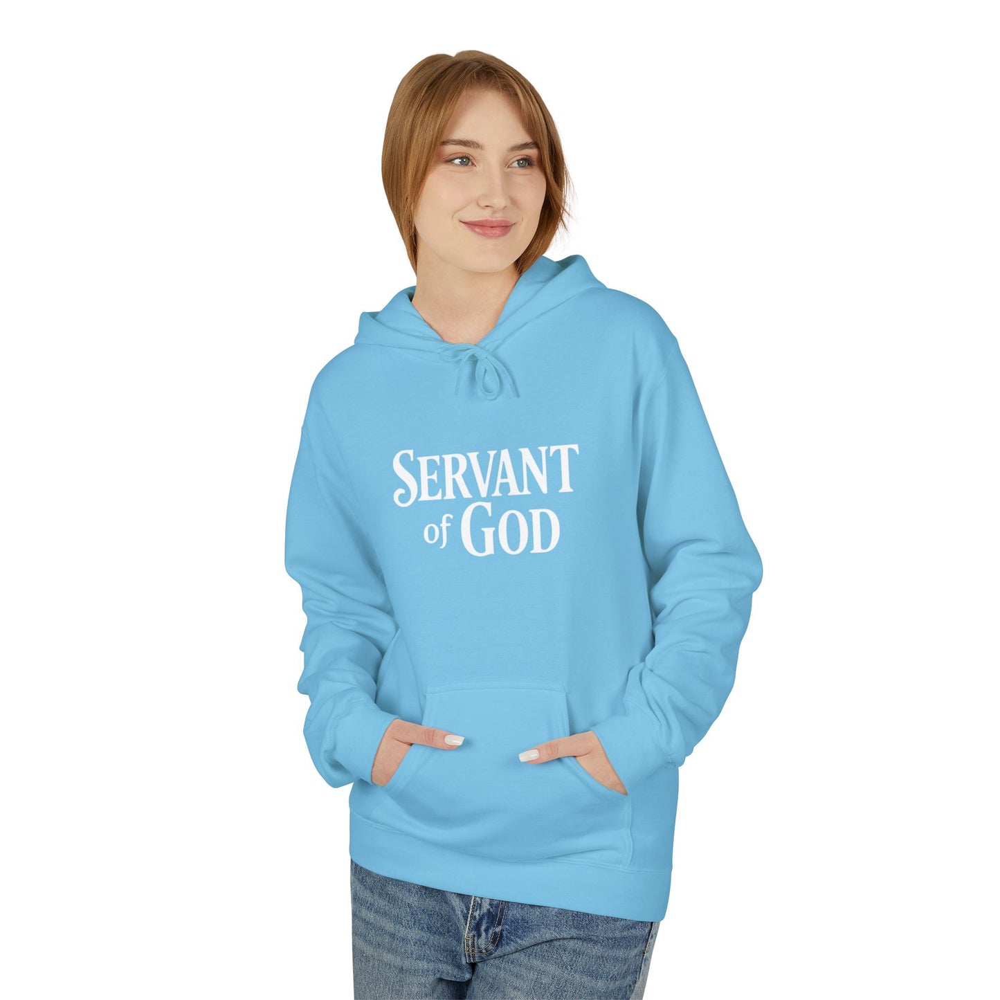 Servant of God™ Hoodie — Lord’s Prayer (white text)