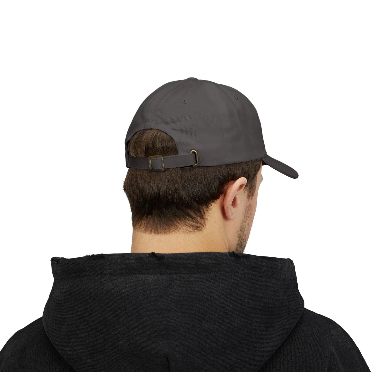 Servant of God™ Dad Cap — Minimalist Christian Embroidered Hat (white text)
