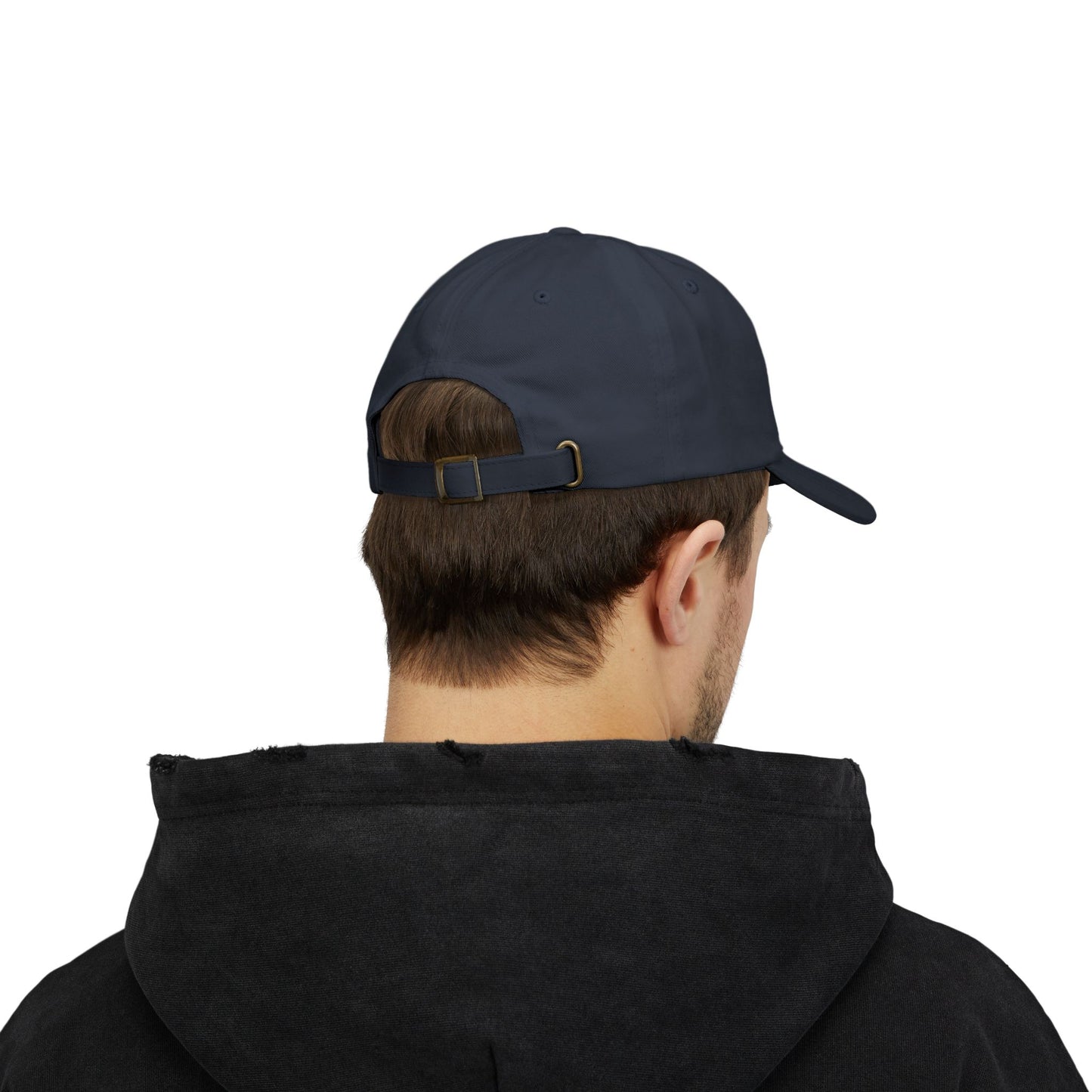 Servant of God™ Dad Cap — Minimalist Christian Embroidered Hat (white text)