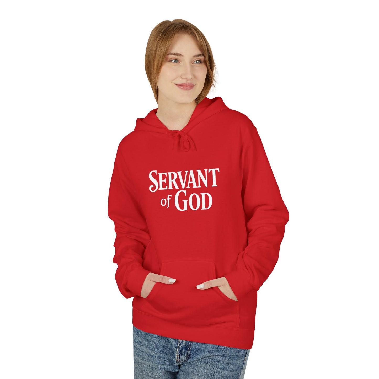 Servant of God™ Hoodie — Lord’s Prayer (white text)